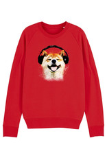 Shiba Boutique Shiba Headphone Sweatshirt Men