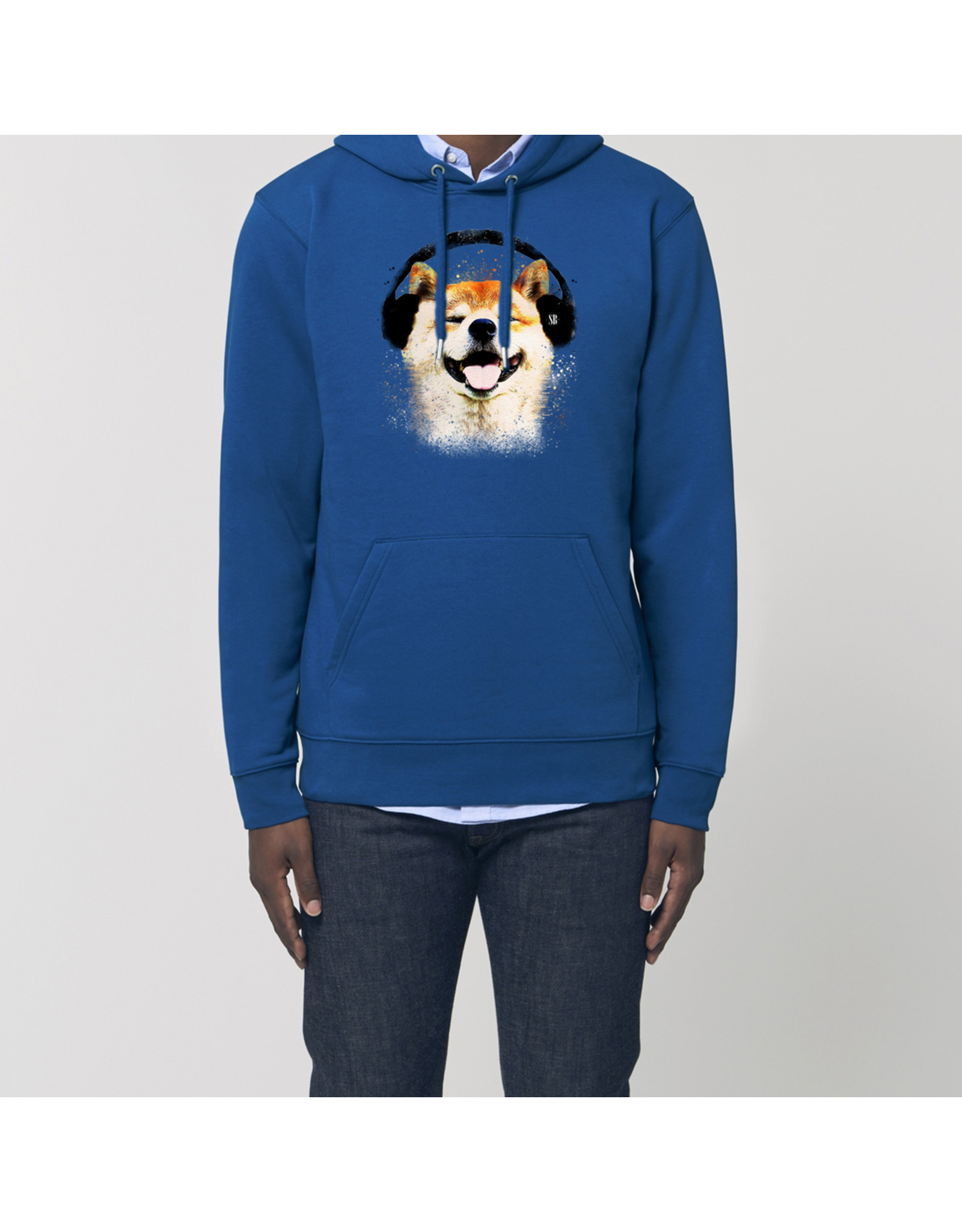 Shiba Boutique Shiba Headphone Hoodie Heren