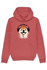 Shiba Boutique Shiba Headphone Hoodie Heren