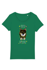 Shiba Boutique Shiba Black & Tan Merry Christmas T-shirt Dames
