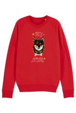Shiba Boutique Shiba Black & Tan Merry Christmas Sweatshirt Men