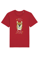 Shiba Boutique Shiba Rood Merry Christmas T-shirt Heren