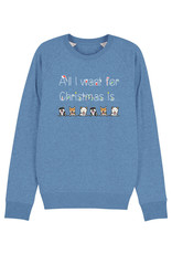 Shiba Boutique Shiba All I Want For Christmas Sweatshirt Men
