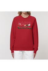 Shiba Boutique Santa's Little Shiba Helpers Sweatshirt Dames