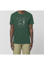 Shiba Boutique Who let the dog out?  - T-shirt Heren