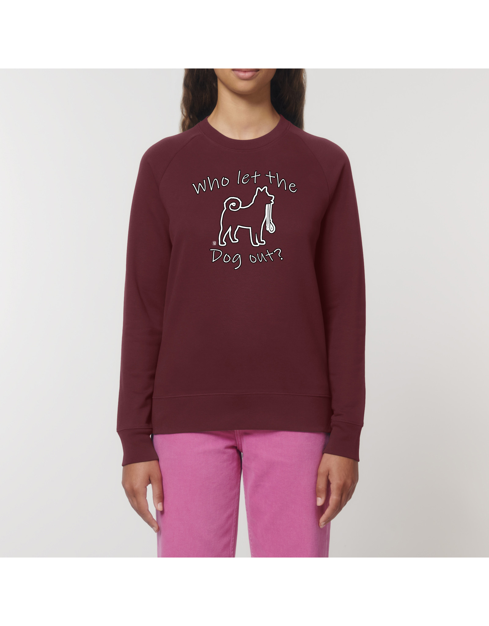 Shiba Boutique Who let the dog out?  - Sweatshirt Dames