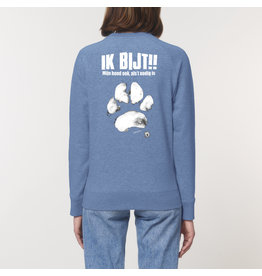 Shiba Boutique I bite! My dog aswell if it has too (Dutch) - Sweatshirt Women