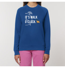Shiba Boutique It's walk o'clock - Sweatshirt Dames