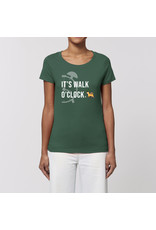 Shiba Boutique It's walk o'clock - T-shirt Dames