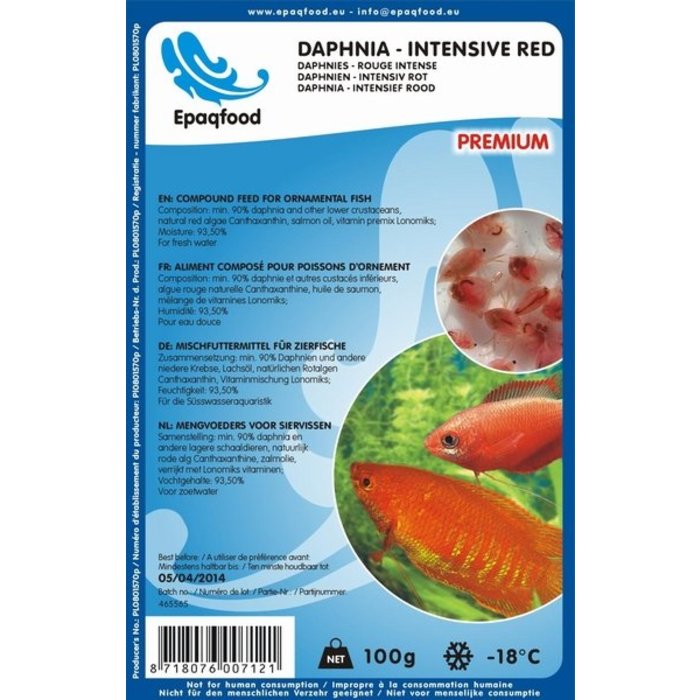 Daphnia - Rouge intens