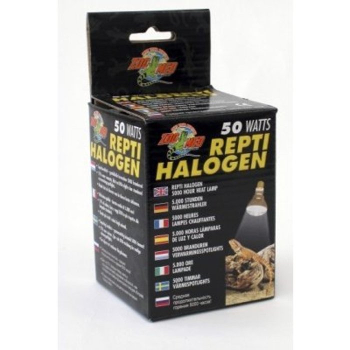 Repti Halogen Heat Lamp - 50 watt