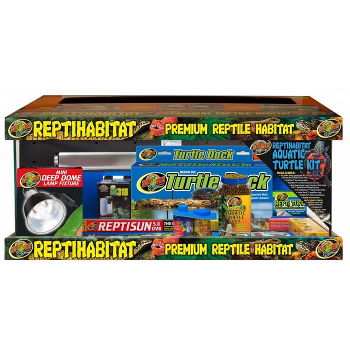 Reptihabitat Aquatic Turtle Kit (76x30x30 cm)