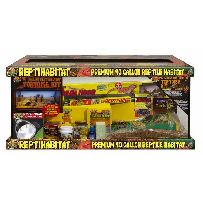 Reptihabitat Tortoise Kit (91x46x46 cm)