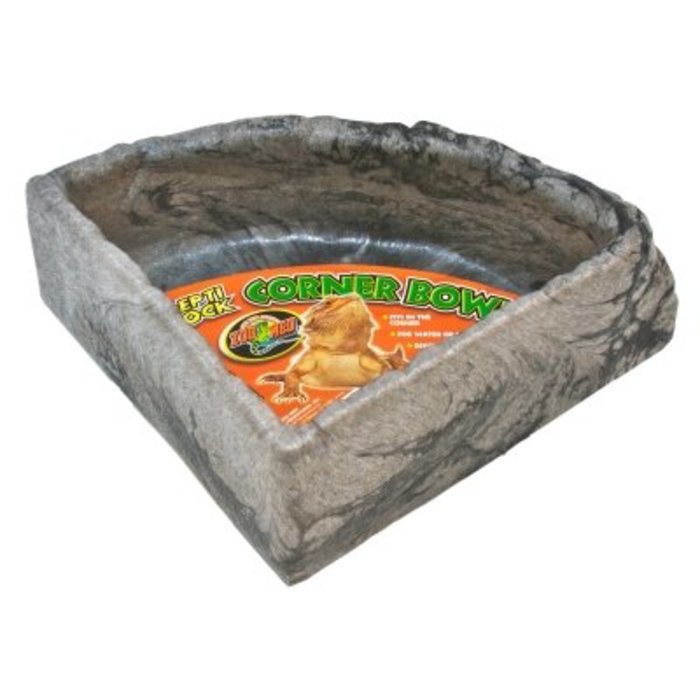 Repti Rock Corner Water Dish Large