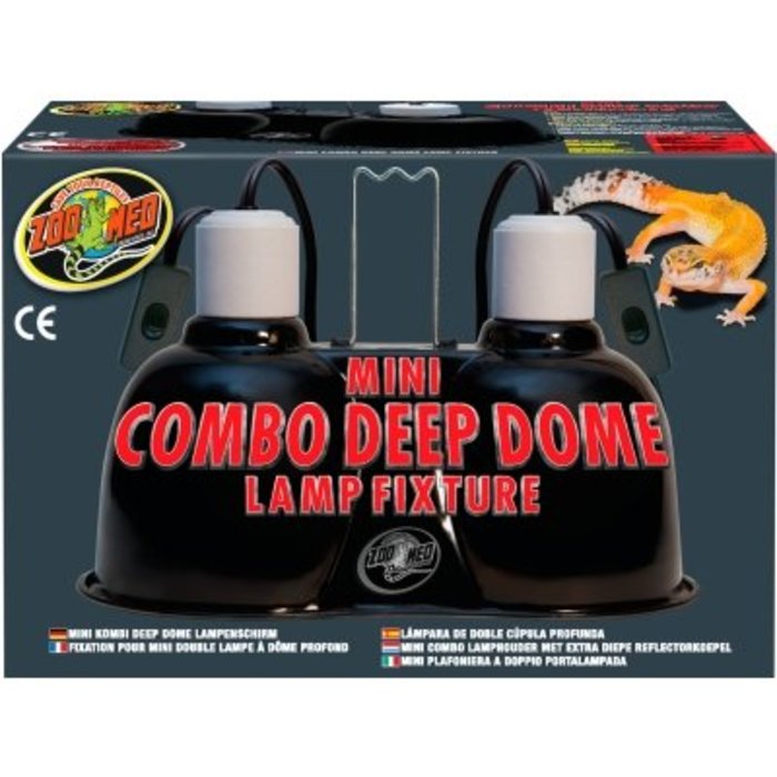 Mini Combo Deep Dome Lamp Fixture