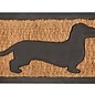 Deurmat teckel rubber / kokosvezel