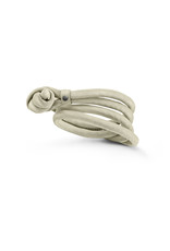 Ole Lynggaard Armband zijde beige