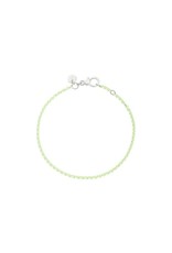 DoDo Armband Pastel Groen zilver