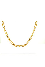 Collier geel goud