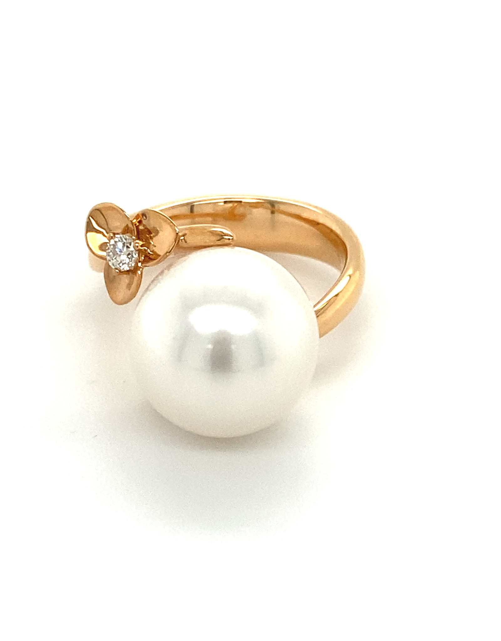 Ring rood goud Little Flower