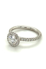 Ring wit goud diamant