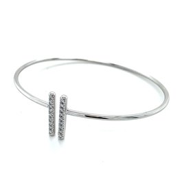 Pools Armband wit goud diamant