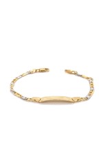 Armband geel en wit goud