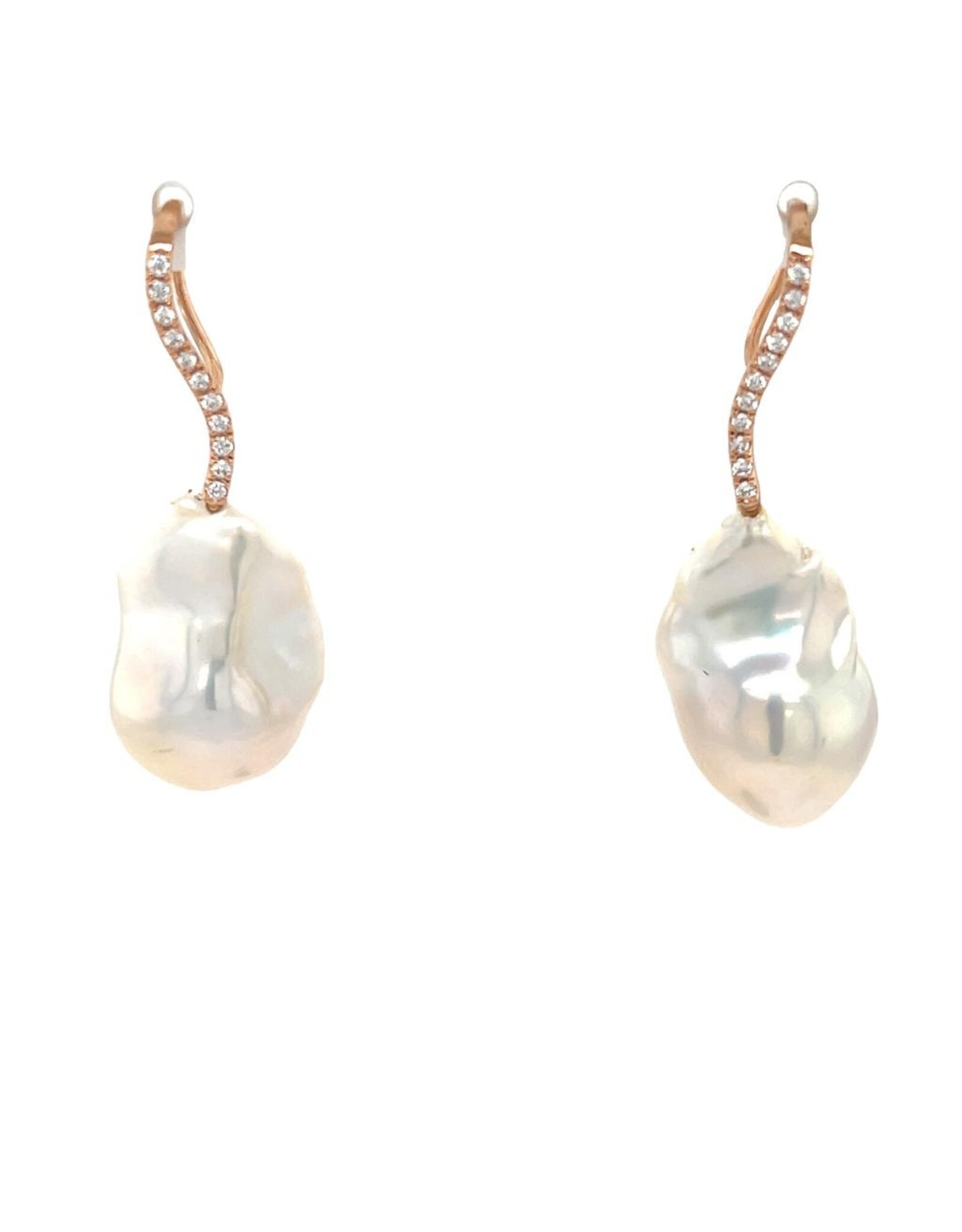 Valkiers Oorringen Baroque Pearl Wave