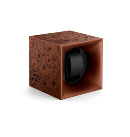 Swiss Kubik Watchwinder Startbox copper black printing