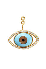 Ole Lynggaard Hanger voor oorringen Evil Eye - links