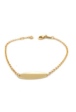 Armband geel goud