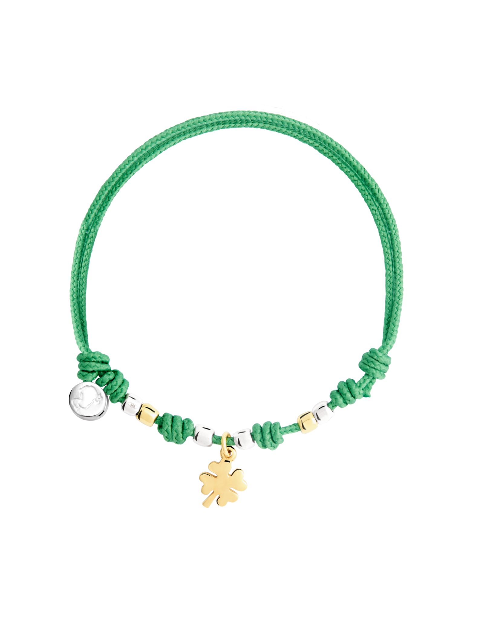 DoDo Armband met charm mini Four Leaf Clover