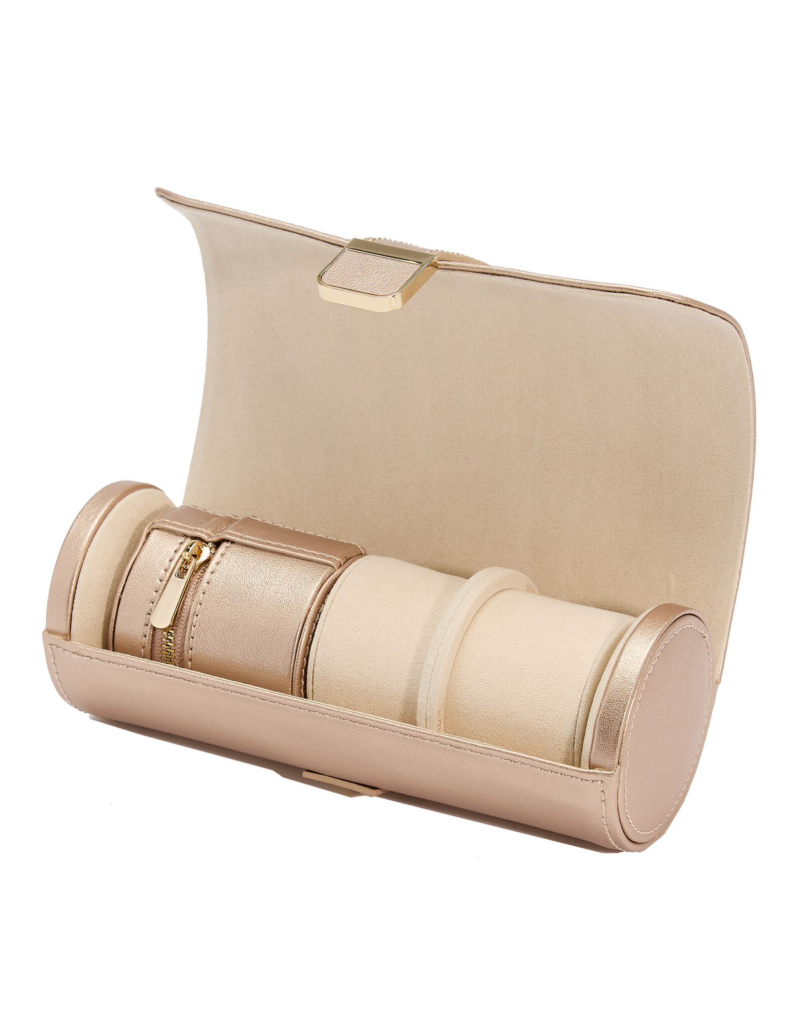 WOLF Palermo double roll rose gold (watch & jewellery)