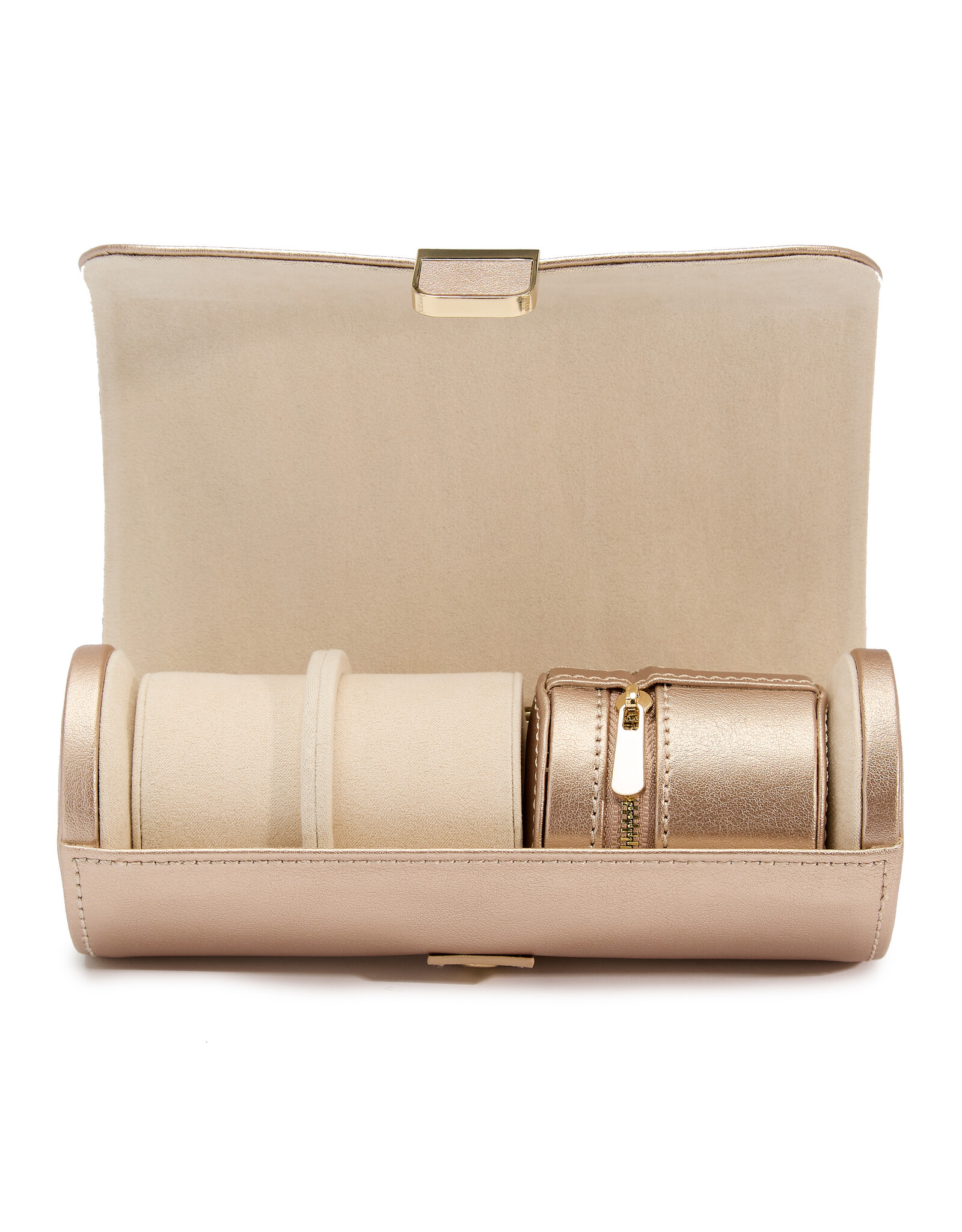 WOLF Palermo double roll rose gold (watch & jewellery)