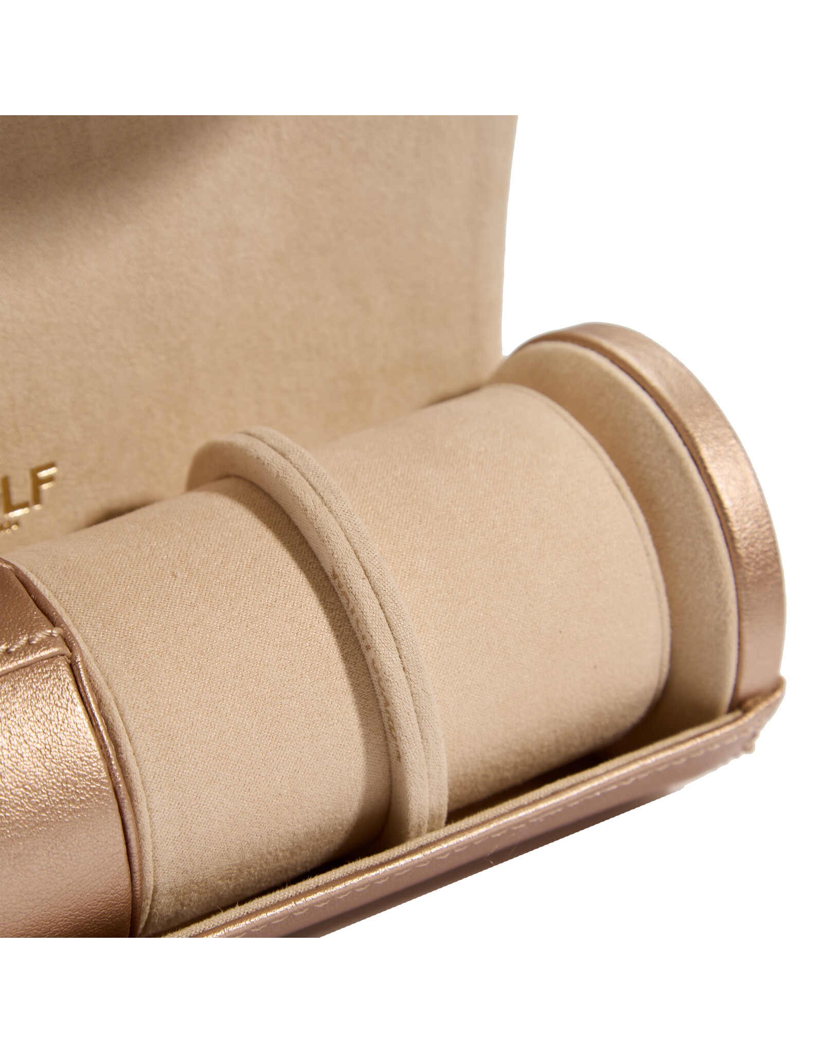 WOLF Palermo double roll rose gold (watch & jewellery)