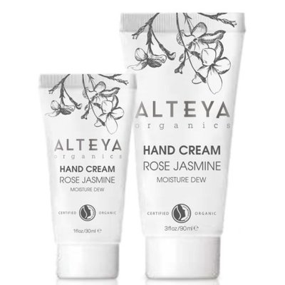 Alteya Organics Organic Hand Cream Rose Jasmine 30ml