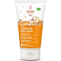 Weleda Kids 2in1 Shampoo & Body Wash Blije Sinaasappel 150ml