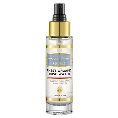 Moroccan Natural Gold Finest Organic Rose Water 50ml