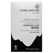 Living Nature Charcoal Clay Mask 10x5ml