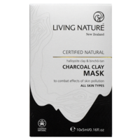 Living Nature Charcoal Clay Mask 10x5ml