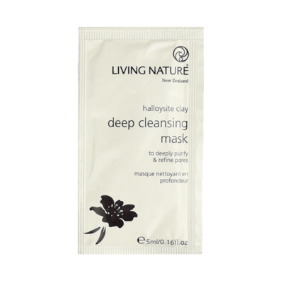 Living Nature Deep Cleansing Mask 10x5ml