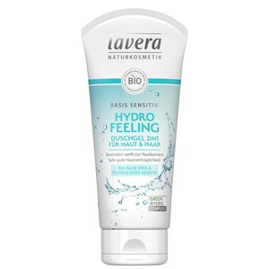Lavera Basis Sensitiv Hydro Feeling 2in1 Hair & Body Wash 200ml