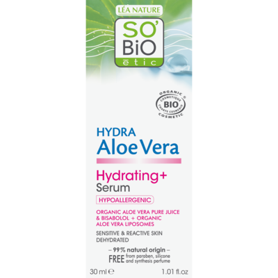 SO'BiO étic Hydra Aloe Vera Hydrating+ Serum 30ml