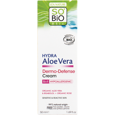 SO'BiO étic Hydra Aloe Vera 5-in-1 Dermo-Defense Cream 50ml