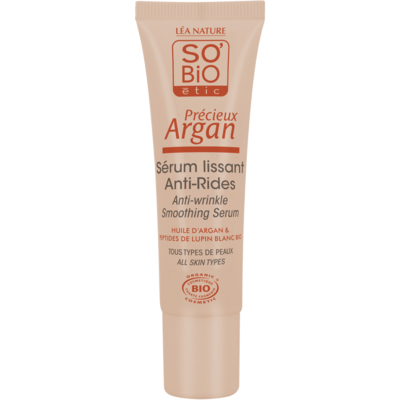 SO'BiO étic Précieux Argan Anti-Wrinkle Smoothing Serum 30ml