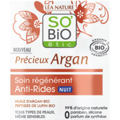 SO'BiO étic Précieux Argan Anti-Wrinkle Regenerative Night Care 50ml