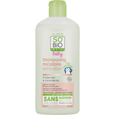 SO'BiO étic Baby Micellar Shampoo 250ml