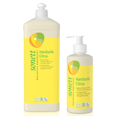 Sonett Handzeep Citrus 250 ml of 1000ml