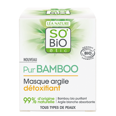 SO'BiO étic Pur Bamboo Deep Cleansing Smoothing Scrub 50ml