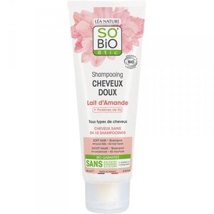 SO'BiO étic Soft Hair Almond Milk Shampoo 250ml